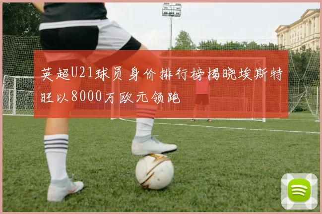 英超U21球员身价排行榜揭晓埃斯特旺以8000万欧元领跑